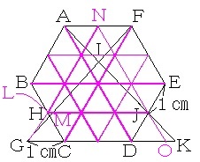 灘中学校2021年算数2日目第3問(解答・解説)の図